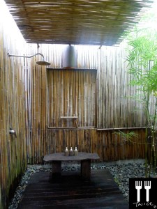 villa outdoor shower