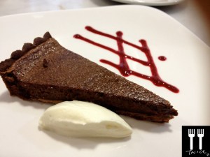 Day 26 Choc tart